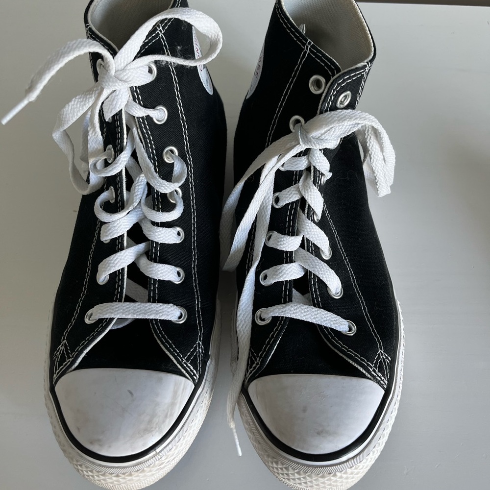 COPY - High top black converse